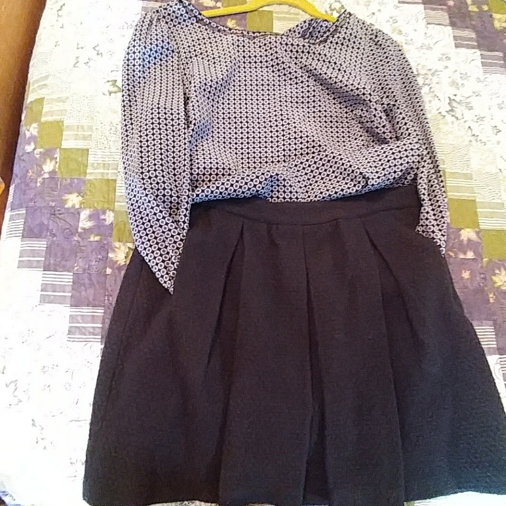 Joie pleated skirt